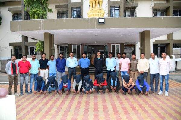 गुंडापुरी तिहरे हत्याकांड का खुलासा : नौ आरोपियों को गढ़चिरौली पुलिस बल ने किया गिरफ्तार