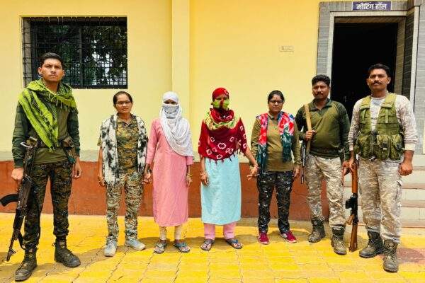 दो जहाल महिला नक्सली और एक जनमिलिशीया को गढ़चिरौली पुलिस ने किया गिरफ्तार