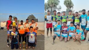 लॉयड्स स्पोर्ट्स अकादमी का दबदबा : वॉलीबॉल और ग्रामीण कबड्डी में जिला चैंपियन बना लॉयड्स