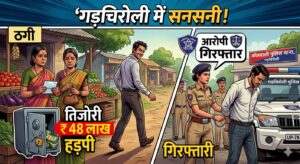 गड़चिरोली में सनसनी! सब्जी बेचने वाली दो बहनों की 48 लाख की जमा पूंजी हड़पी, आरोपी गिरफ्तार